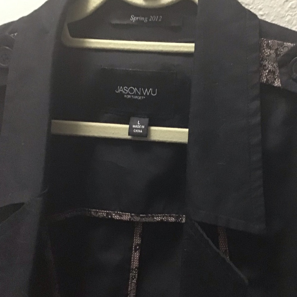 Jason Wu for Target black trench